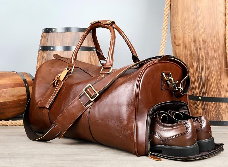 Travel Bag - Brown - shoe.jpg